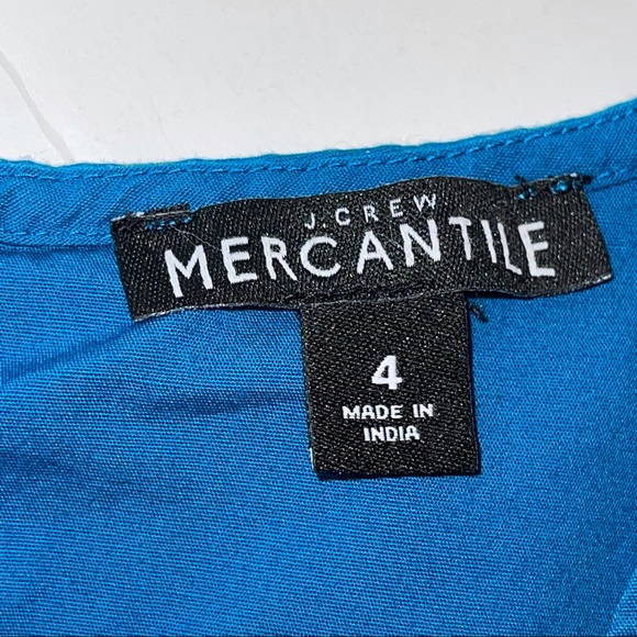 J Crew Mercantile Flutter Sleeve Tank Ruffle Dress - Picture 12 of 15